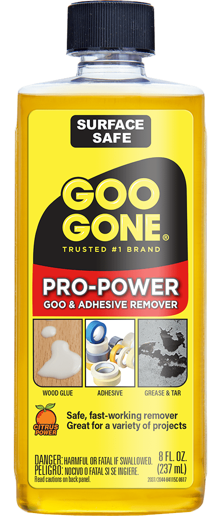 Goo Gone Pro-Power Goo & Adhesive Remover, 8 oz