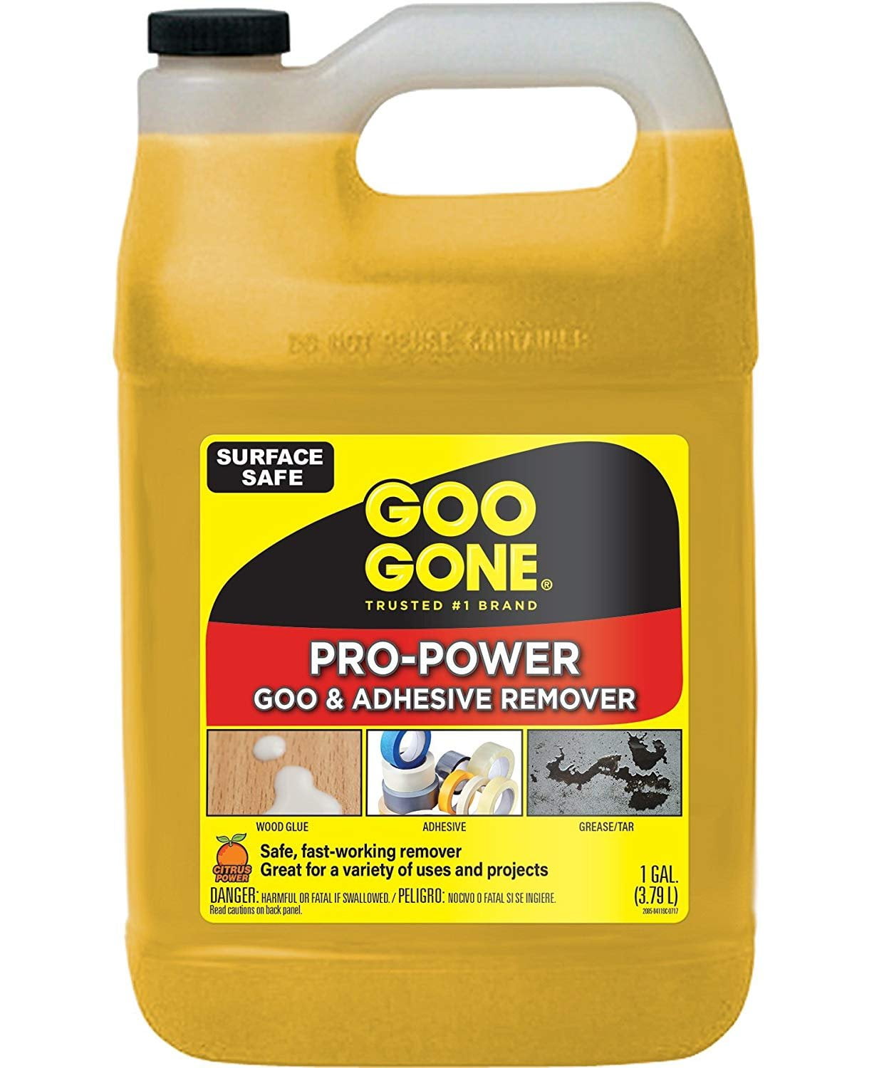Goo Gone Pro-Power - Professional Strength Adhesive Remover - 128 Fl. Oz. 