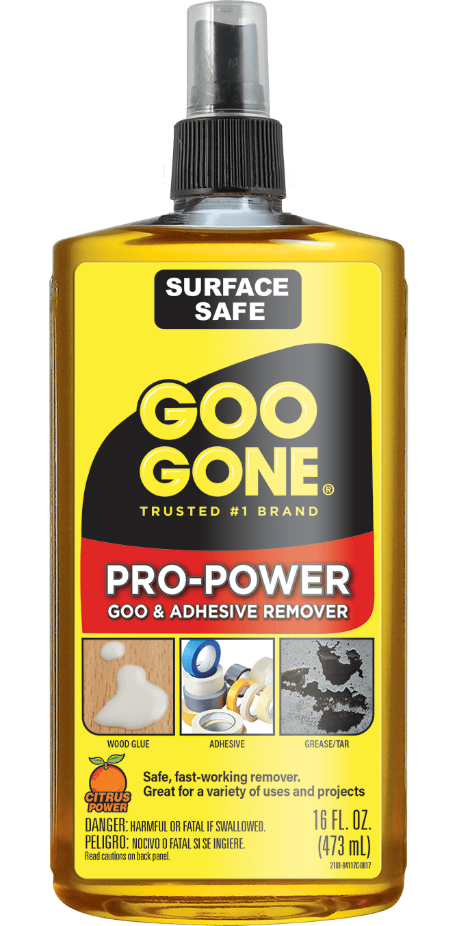 Goo Gone® Citrus Power Goo and Adhesive Remover Spray Gel, 12 fl