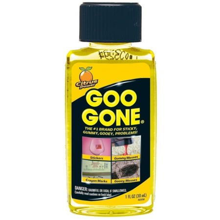 Goo Gone Citrus Power Adhesive Remover, 1oz, Liquid, Carded