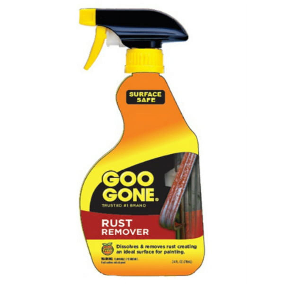  Goo Gone Rust Remover - Outdoor and Indoor Metal Rusting Remover-  24 fl oz : Health & Household