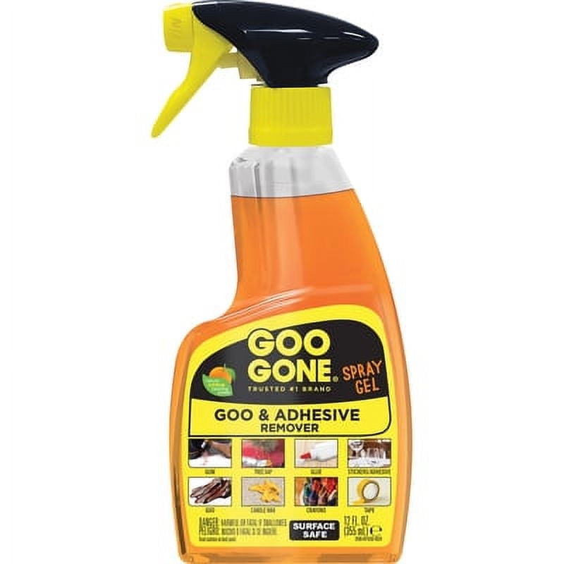 Spray Gel Cleaner, Citrus Scent, 12 Oz Spray Bottle, 6/carton
