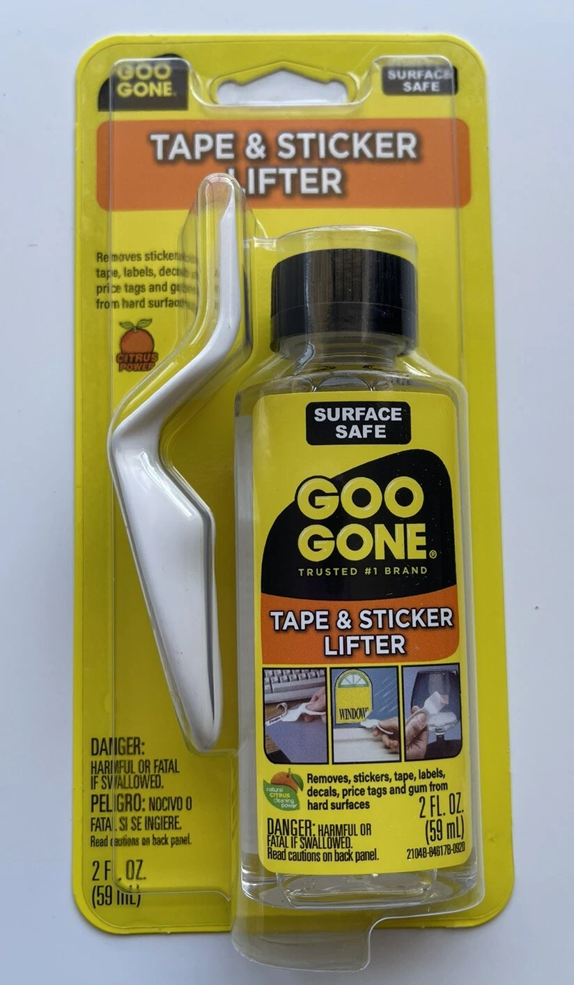 Goo Gone Sticker Lifter - Adhesive And Sticker Remover - 2 Ounce - Citrus Power