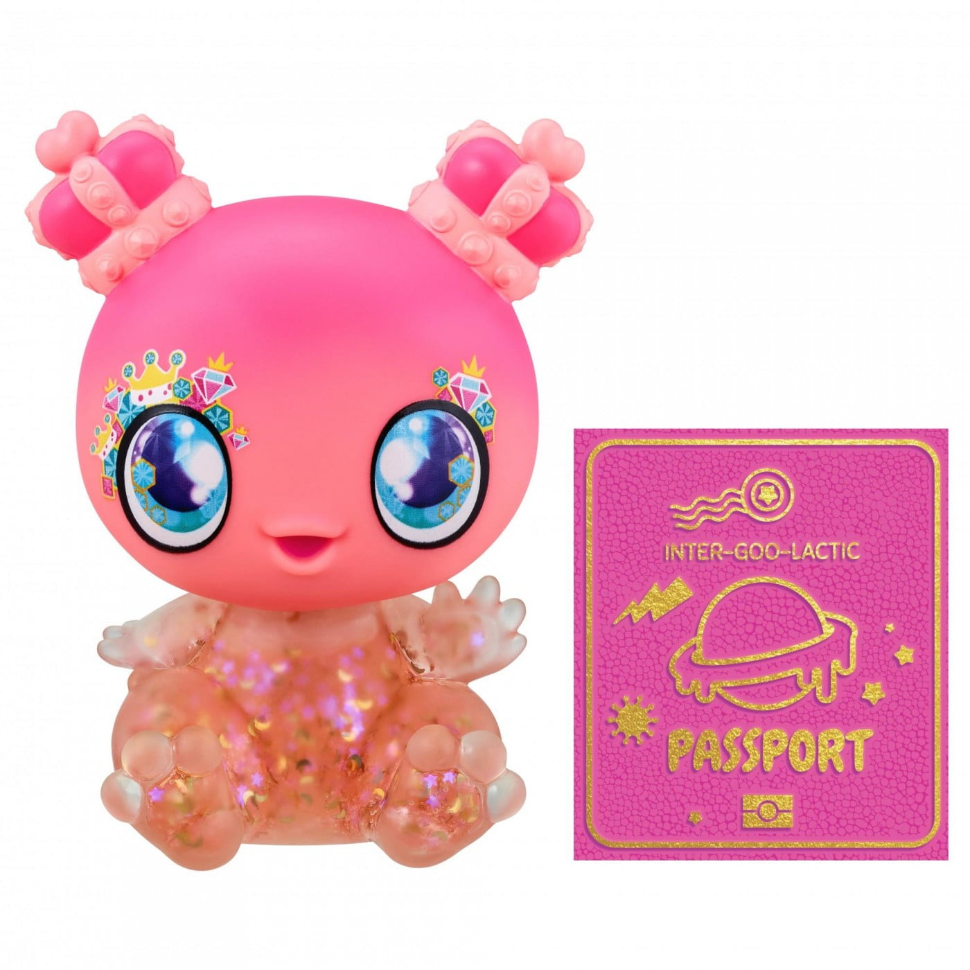 Goo Goo Galaxy Pink Blink Goo Drop Doll, with Goo Filled Light-up Body 