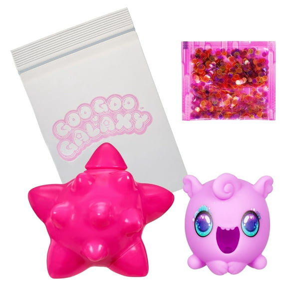 Goo Goo Galaxy Goo Critter in Star Capsule with Glitter Goo Craft Activity