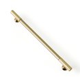 thumbnail image 1 of Goo-Ki 10''(256mm) Hole Center Gold Zinc Alloy Cabinet Handles - Modern Striped Decorations Cabinet Pull Hardware for Bedroom, Kitchen, 6 Pack, 1 of 7