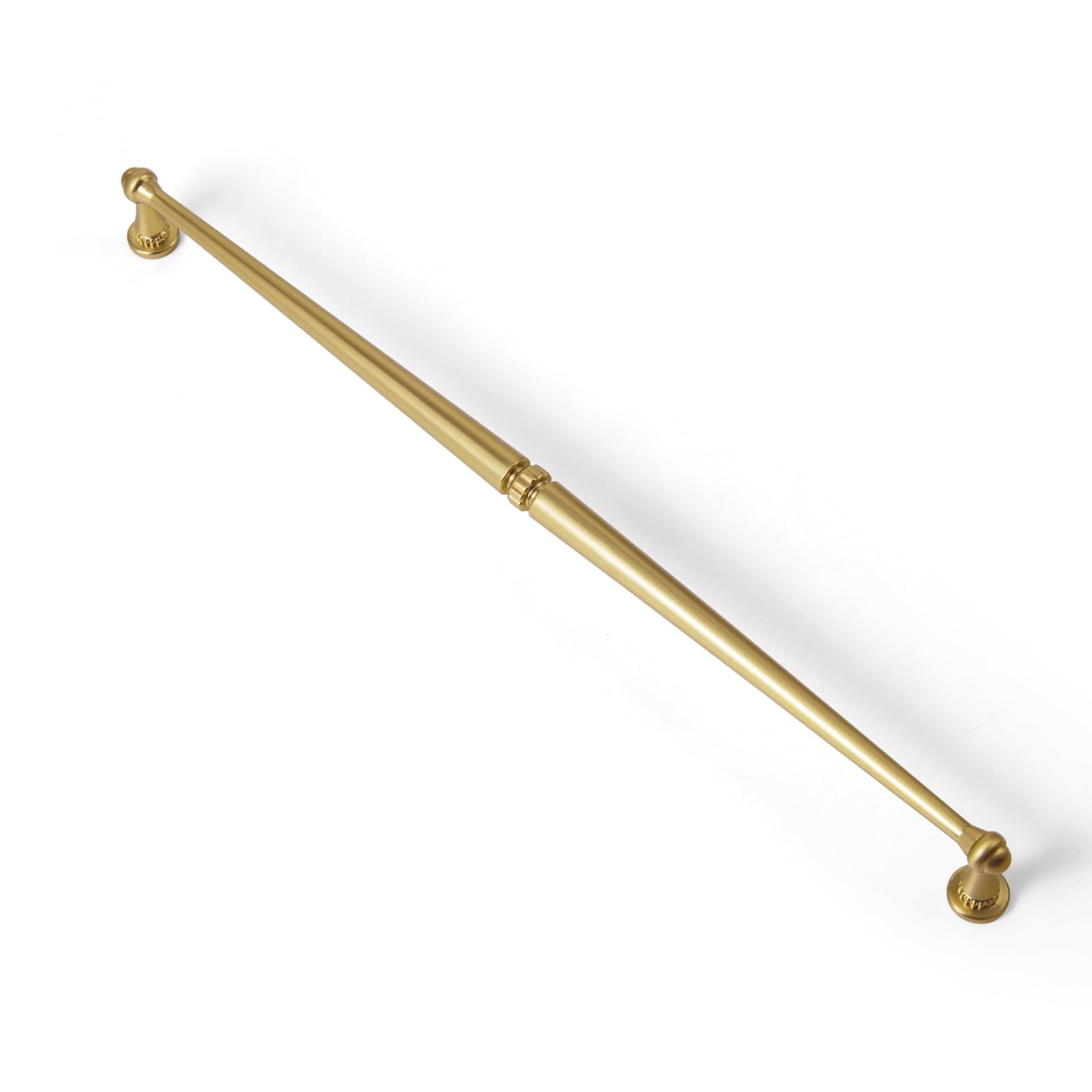Goo-Ki 12.6''(192 MM) Hole Centers Brushed Gold Cabinet Pulls, Zinc Alloy Drawer Pulls Cabinet Handles for Dresser and Cupboard, 6 Pack