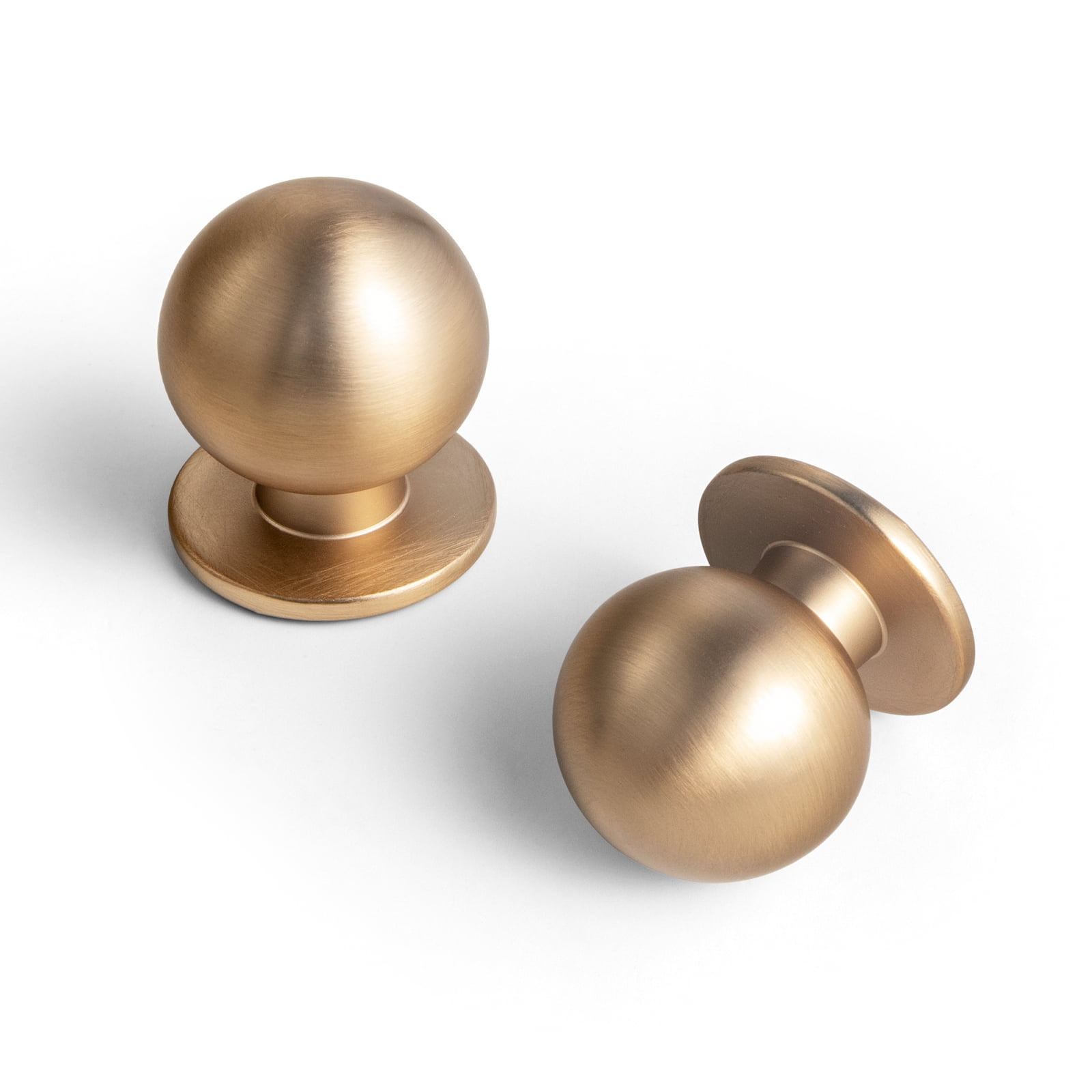 Goo-Ki 12 Pack 1.18" Hole Center Champagne Bronze Cabinet Drawer Knobs, Zinc Alloy Cabinet Handles with Flower Design for Bar Cupboard Closet Wardrobe