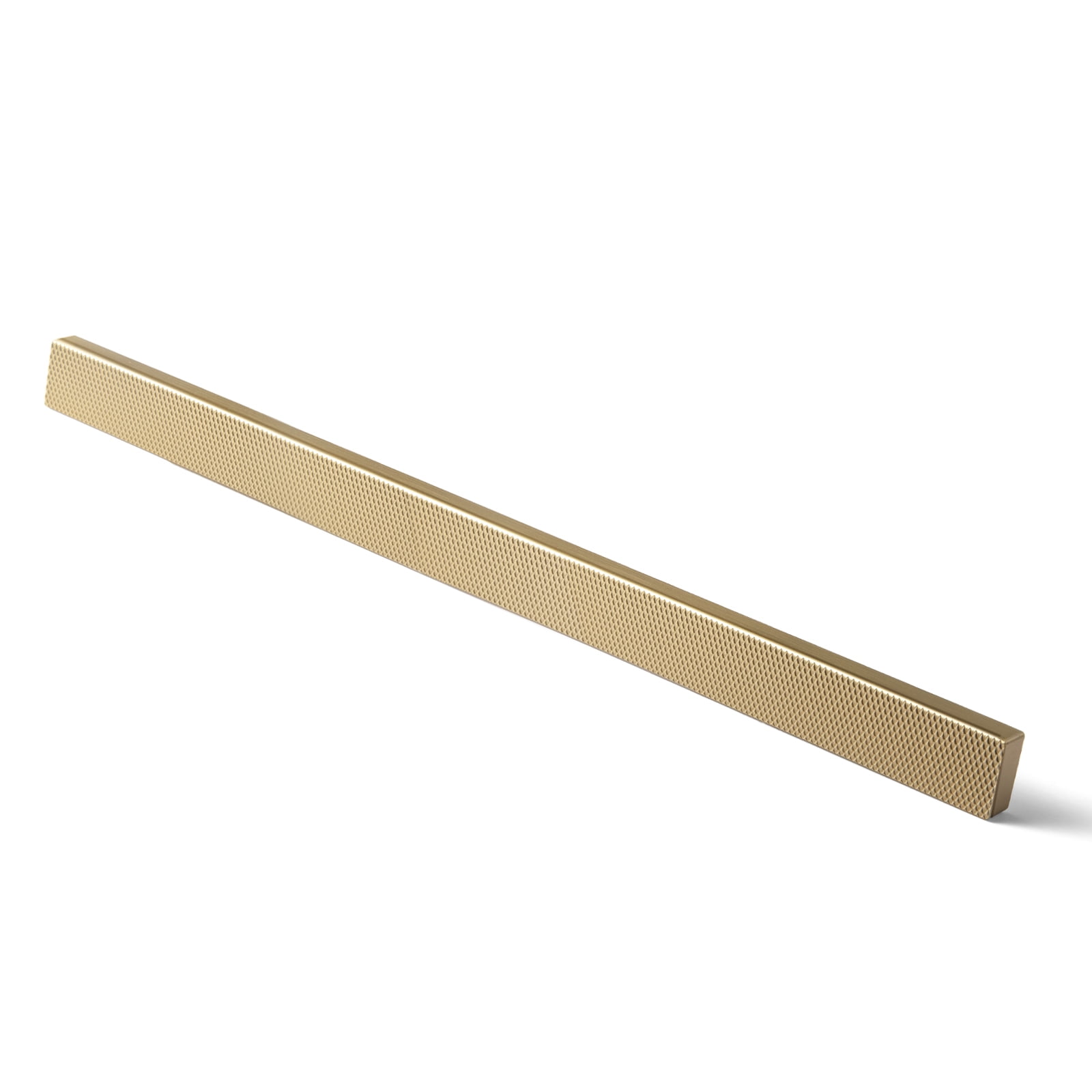 Goo-Ki 12 Pack 10 Inch Hole Centers Champagne Bronze Knurled Cabinet Pulls, Textured Vintage Cabinet Bar Handles for Drawer, Dressers, Furniture Hardware