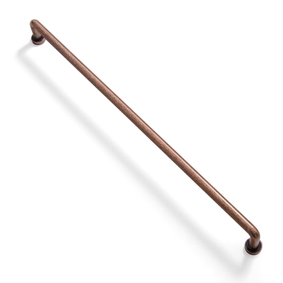 Goo-Ki 12 Pack 12.6'' Center to Center Antique Copper Cabinet Pulls, Vintage Drawer Handles Closet Classic Retro Kitchen Hardware for Bedroom