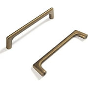 Goo-Ki 12 Pack 3"(76mm) Hole Center Cabinet Pulls Antique Brass Cabinet Handle Retro Drawer Handle Wardrobe Cabinet Hardware