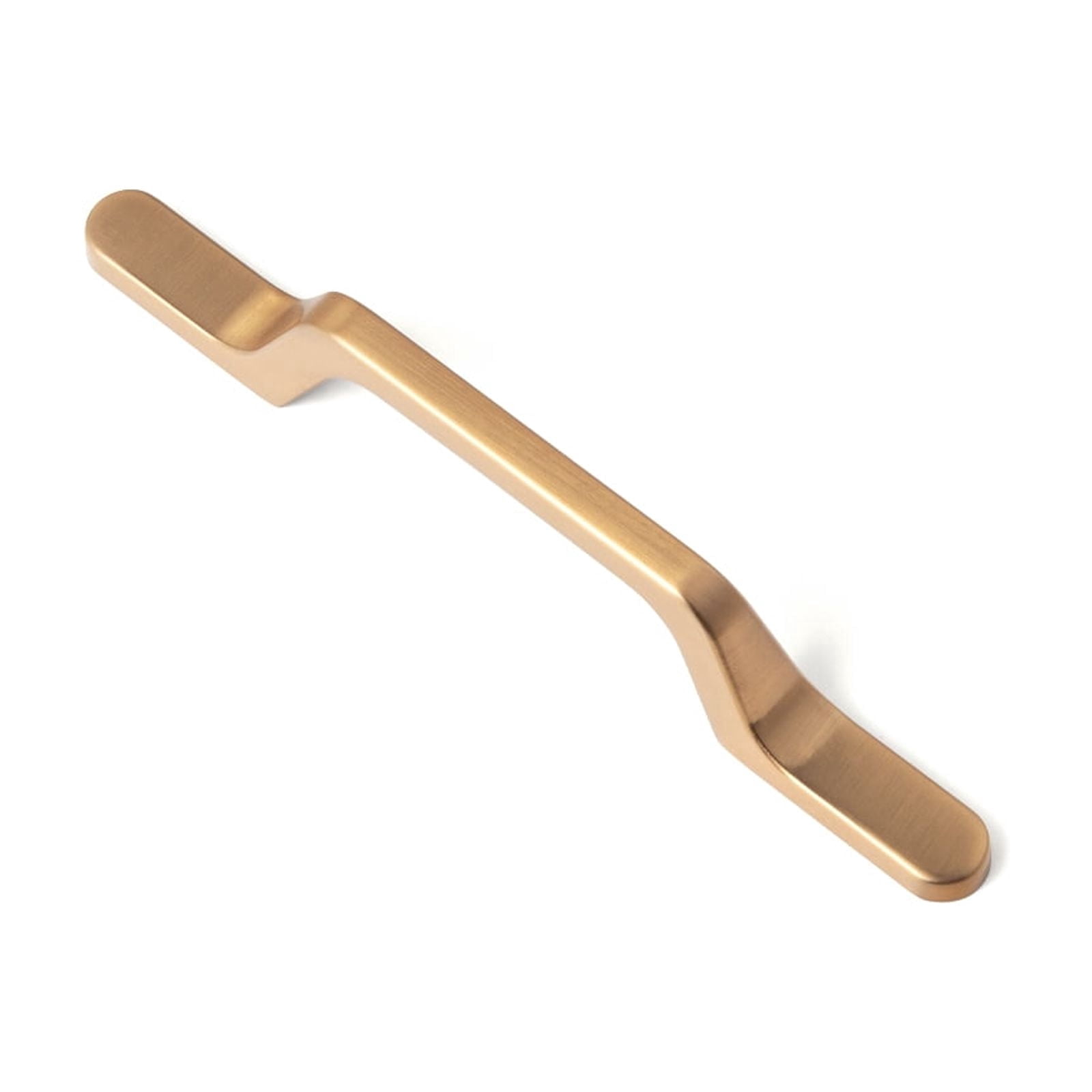 Goo-Ki 12 Pack 3"(76mm) Hole Centers Champagne Bronze Cabinet Handle Drawer Pulls, Solid Zinc Alloy Modern Bar Handles Pull Kitchen Hardware for Dresser Cupboard Bathroom Wardrobe