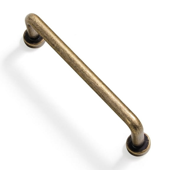 Goo-Ki 12 Pack 3.8'' HOLE CENTER Antique Vintage Cabinet Bar Pulls Retro Brass Drawer Handles Closet Classic Ancient Brass Home Improvement Hardware