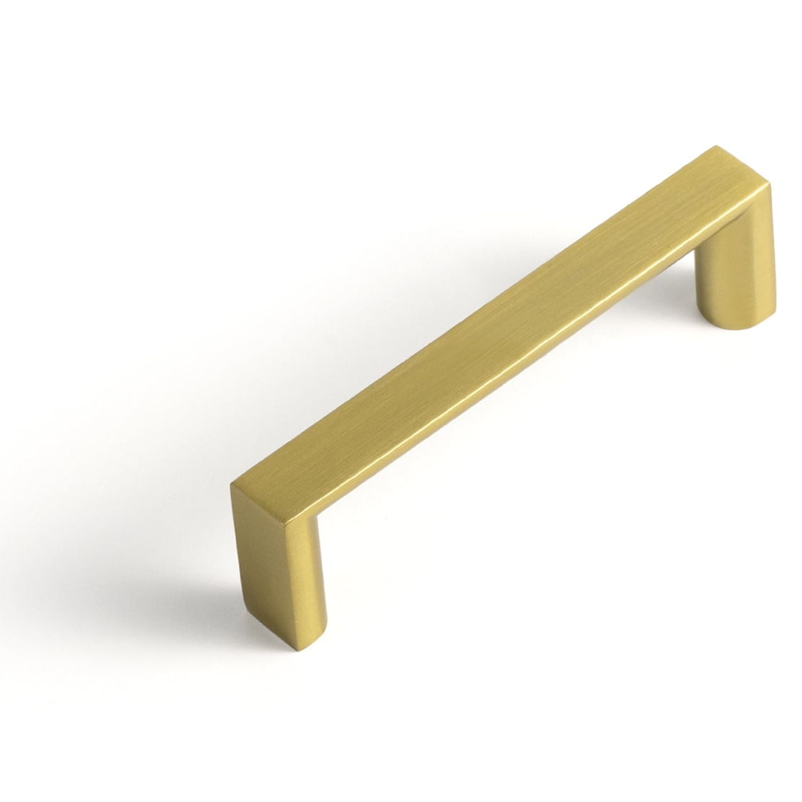 Goo-Ki 12 Pack 3 Inch(76mm) Zinc Alloy Kitchen Cabinet Pulls, Brushed Gold Cabinet Handles for Dresser,Wardrobe & Cupboard