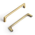 thumbnail image 1 of Goo-Ki 12 Pack 5''(128mm) Hole Center Brushed Bronze Cabinet Pulls, Zinc Alloy Minimalist Style Cabinet Handles for Drawer,Dresser,Cupboard Wardrobe Cabinet, 1 of 10