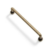 Goo-Ki 12 Pack 5''Hole Center Antique Brass Cabinet Handles, Closet Classic Drawer Handles Ancient Cabinet Pull Hardware for Bedroom, Kitchen