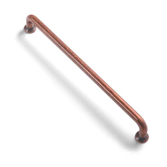 Goo-Ki 12 Pack 7.6''(192 MM) Hole Centers Antique Copper Cabinet Pulls, Luxury Zinc Alloy Cabinet Handles for Dresser,Drawer,and Cupboard