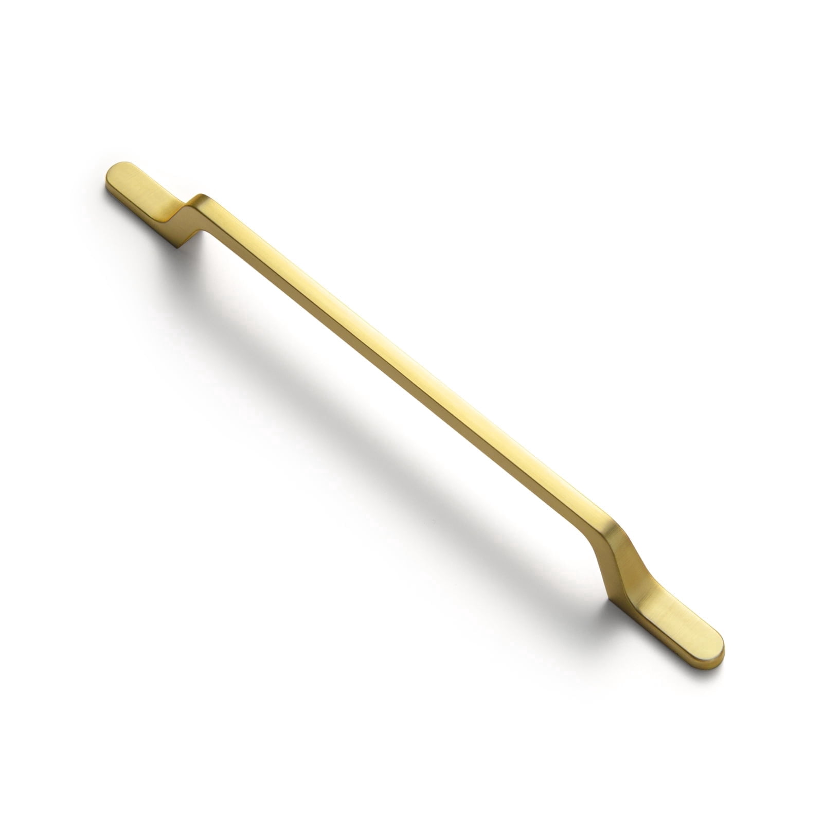 Goo-Ki 12 Pack 7.6"(192mm) Hole Centers Champagne Bronze Cabinet Handle Drawer Pulls, Solid Zinc Alloy Modern Bar Handles Pull Kitchen Hardware for Dresser Cupboard Bathroom Wardrobe