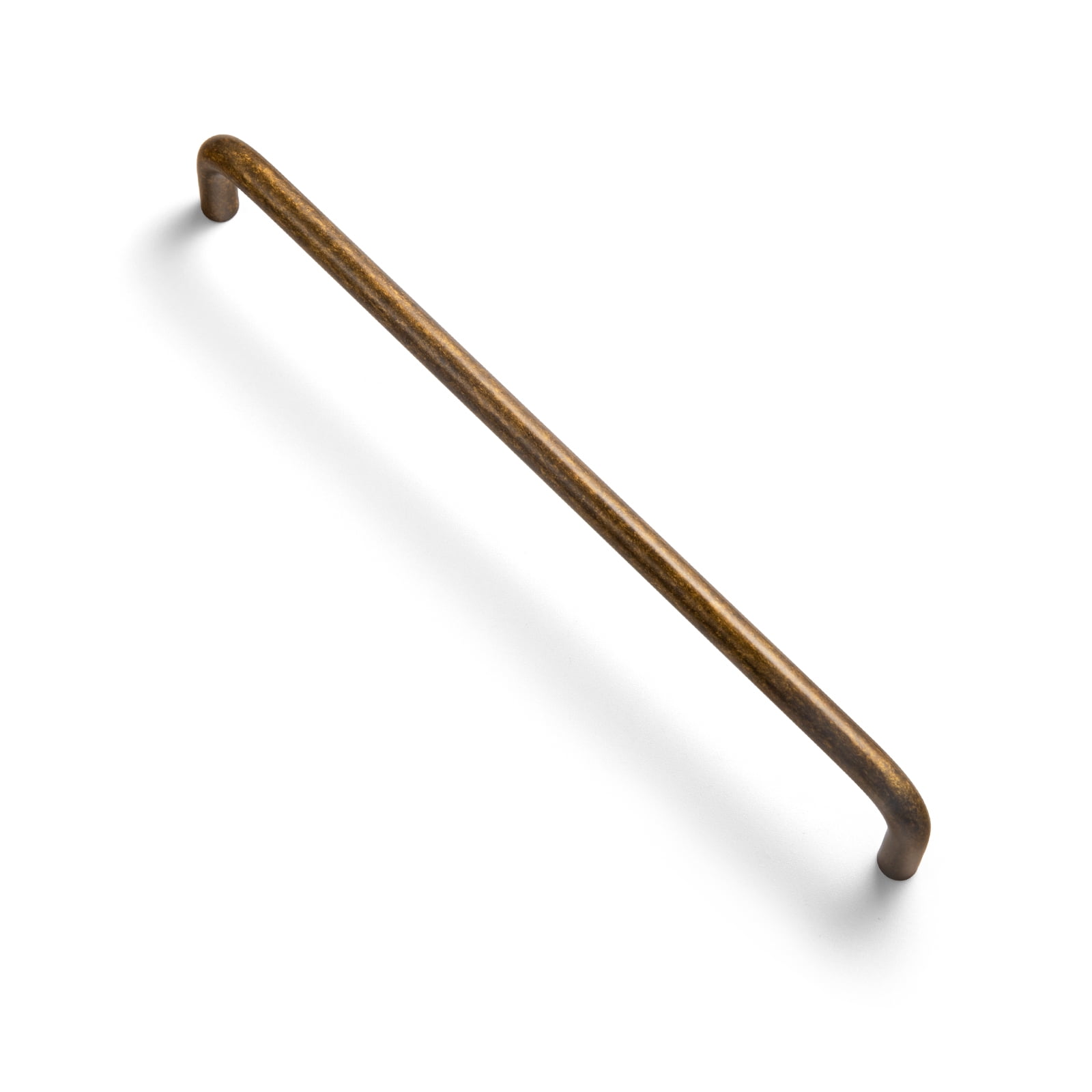 Goo-Ki 12 Pack Antique Brass Cabinet Handles, 7.6''(192mm) Hole Center Cabinet Pulls for Drawer,Dresser,Cupboard Wardrobe, (7385)