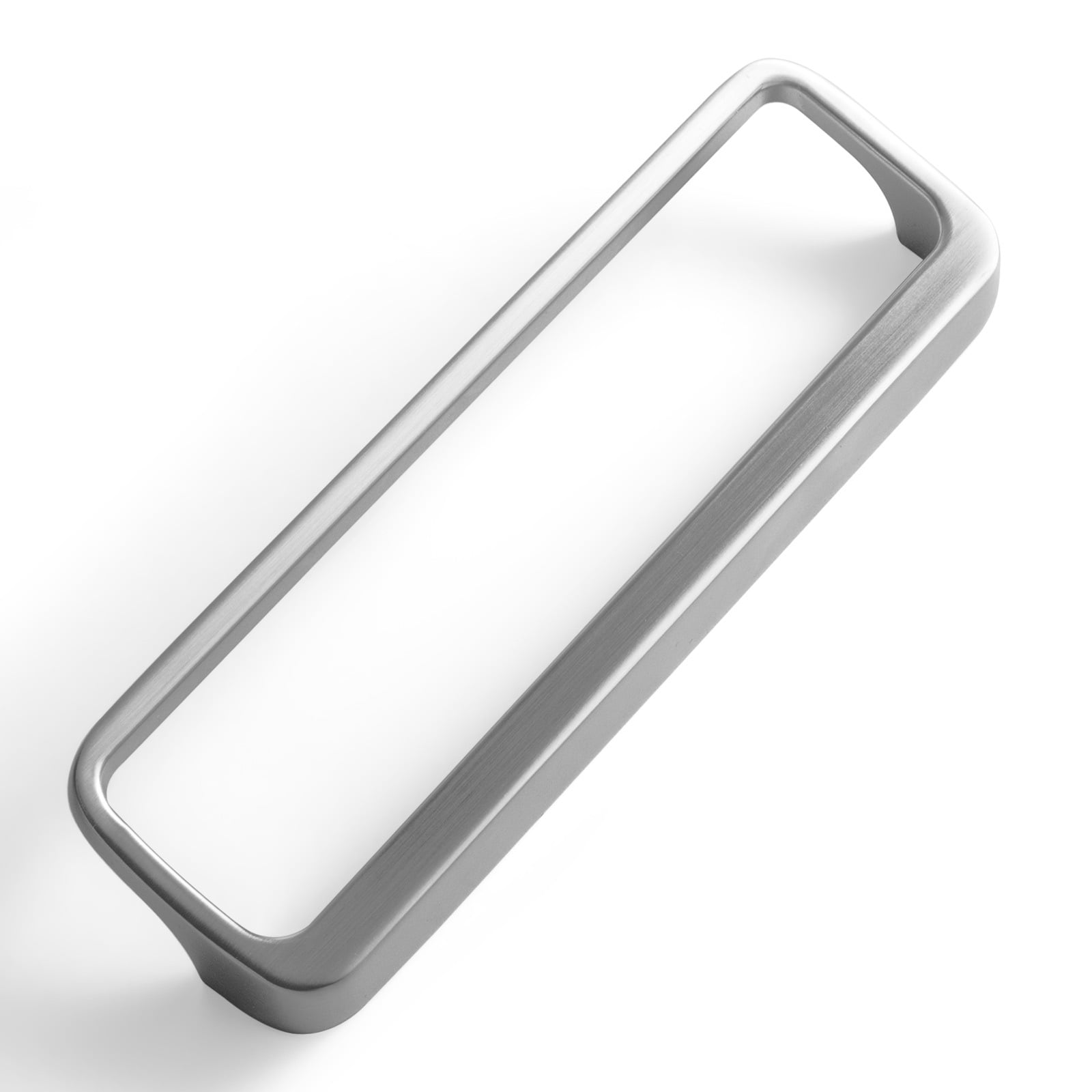 Goo-Ki 12 Pack Brushed Nickel Cabinet Pulls with 5''(128MM) Hole Center, Modern Zinc Alloy Cabinet Handles for Drawer,Wardrobe,Cupboard