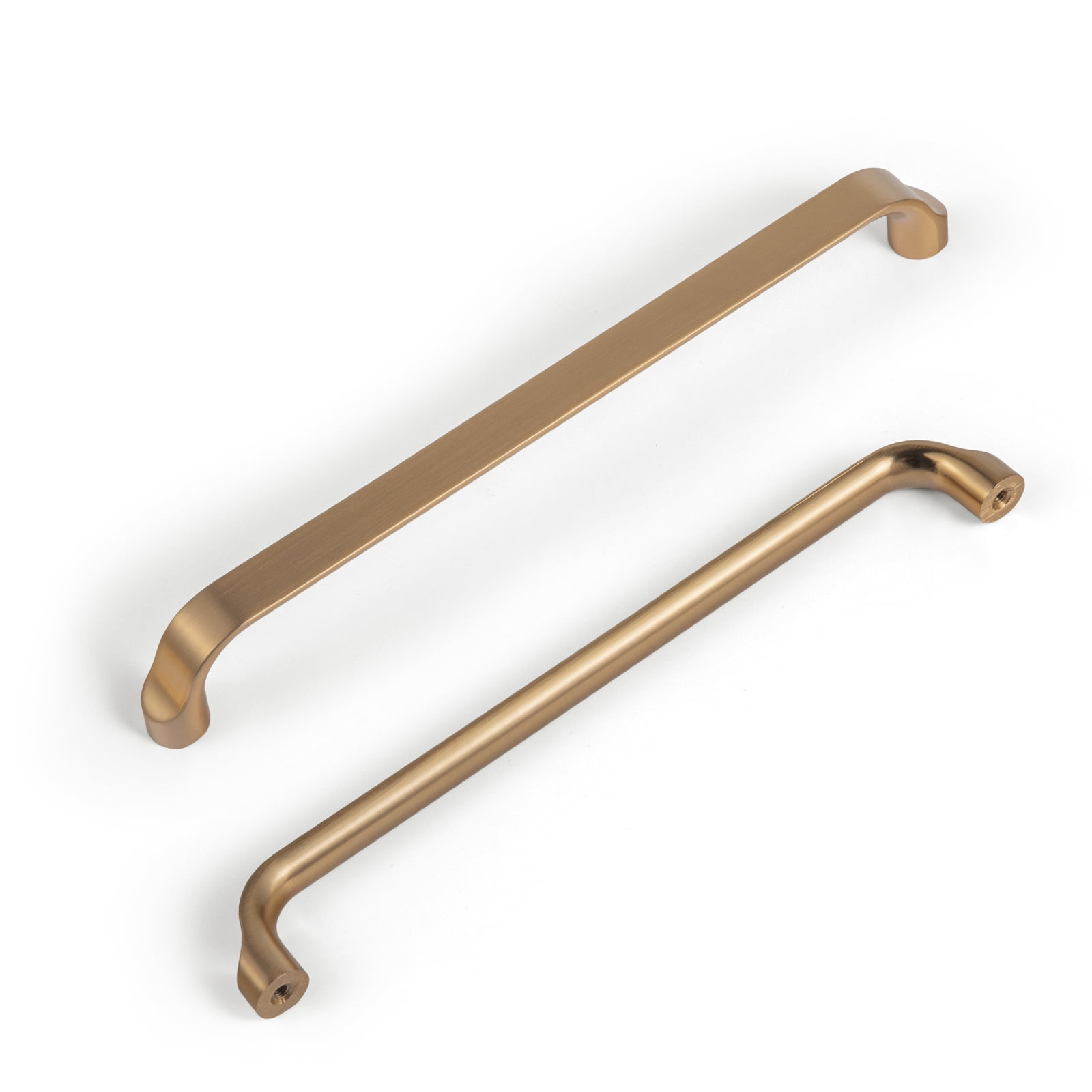 Goo-Ki 12 Pack Champagne Bronze Cabinet Handles of 7.6''(192mm) Hole Center, Zinc Alloy Cabinet Pulls for Drawer,Dresser,Cupboard Wardrobe, (23856)