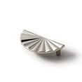 thumbnail image 1 of Goo-Ki 2.5"(64mm) Hole Centers Satin Nickel Kitchen Cabinet Pulls,Closet Classic Zinc Alloy Drawer Cabinet Drawer Pulls with Fan-Shaped,6 Pack, 1 of 6