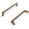 thumbnail image 1 of Goo-Ki 6 PCS Antique Brass Zinc Alloy 7.6'' Hole Center Cabinet Pulls for Kitchen Bedroom, Retro Cabinet Handle for Dresser,Wardrobe,Cupboard, 1 of 6