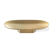 Goo-Ki 6 Pack 2.2" Full Length Single Hole Antique Brass Cabinet Drawer Knobs, Retro Vintage Bronze Zinc Alloy Cabinet Pull Kitchen Hardware for Dresser Cupboard Wardrobe