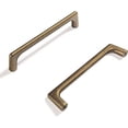 thumbnail image 1 of Goo-Ki 6 Pack 3"(76mm) Hole Center Cabinet Pulls Antique Brass Cabinet Handle Retro Drawer Handle Wardrobe Cabinet Hardware, 1 of 7