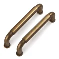 thumbnail image 1 of Goo-Ki 3.78'' Hole center Zinc Alloy Cabinet Handles, Antique Brass Cabinet Pulls for Kitchen,Drawer,Cupboard & Wardrobe， 6 Pack, 1 of 10