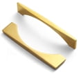 thumbnail image 1 of Goo-Ki 6 Pack 3.8"(96mm) Hole Center Polished Gold Cabinet Pulls, Modern Drawer Handle,Cabinet Hardware, 1 of 6