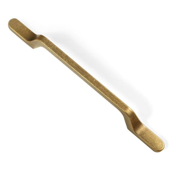 Goo-Ki 6 Pack 5" Hole Center Antique Bonze Cabinet Pulls - Antique Brass Drawer Pull for Dresser Cupboard , Vintage Bronze Bar Handles Kitchen Hardware for Bathroom Closet Wardrobe ,1751-GT-128