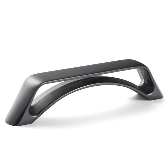 Goo-Ki 6 Pack 5-Inch Center to Center Cabinet Hadnless Brushed Dark Steel Simplicity Designer Collection Drawer Pulls Zinc Alloy Handles Aged Brushed Dark Steel for Kitchen