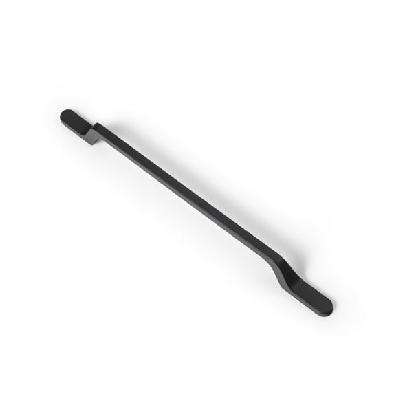 Goo-Ki 6 Pack 7.6"(192mm) Matte Black Kitchen Drawer Pulls -Solid Zinc Alloy Modern Black Cabinet Pull Dresser Handle Hardware for Bar Cupboard Closet Wardrobe