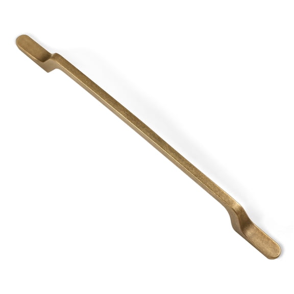 Goo-Ki 6 Pack 7.6" Hole Center Kitchen Cabinet Hardware Antique Brass Drawer Pulls - Retro Brass Bar Handle for Dresser Cupboard , Vintage Bronze Pull for Bathroom Closet Wardrobe , 1751-GT-192