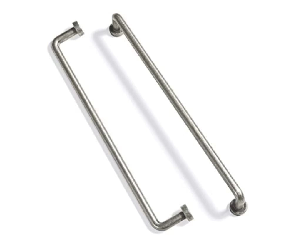 Goo-Ki 6 Pack 7.6''Hole Center Retro Silver Cabinet Handles Closet Classic Ancient Cabinet Pull Hardware for Bedroom, Kitchen