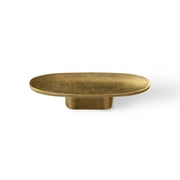 Goo-Ki 6 Pack Antique Brass Knob Hardware - 0.63" (16mm) Hole Antique Bronze Drawer Pulls for Cupboard and Bedside Table , Vintage Brass Cabinet Knobs for Kitchen Dresser Bathroom Closet Wardrobe