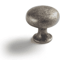 thumbnail image 1 of Goo-Ki 6 Pack Antique Silver Round Classic Cabinet Knobs Hardware for Bedroom Kitchen, 1 of 4