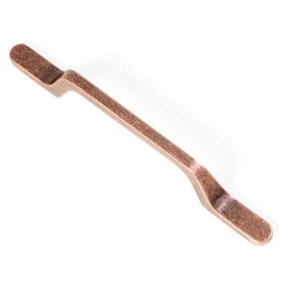 Goo-Ki 6 Pack Cabinet Hardware Antique Copper Kitchen Drawer Pulls - 3.8" Hole Copper Cabinet Pull , Vintage Copper Dresser Handles for Bar Cupboard Bathroom Closet Wardrobe , 1751-AC-96