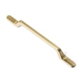 thumbnail image 1 of Goo-Ki 6 Pack Champagne Bronze Cabinet Handle Drawer Pulls - 5"(128mm) Solid Zinc Alloy Modern Bar Handles Pull Kitchen Hardware for Dresser Cupboard Bathroom Wardrobe, 1 of 7