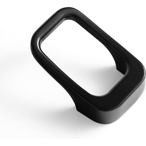 Goo-Ki Matte Black Cabinet Knobs 0.6'' (16MM) Hole Centers Mordern Zinc Alloy Drawer Knobs Pulls for Drawer,Wardrobe,Cupboard, 6 Pack