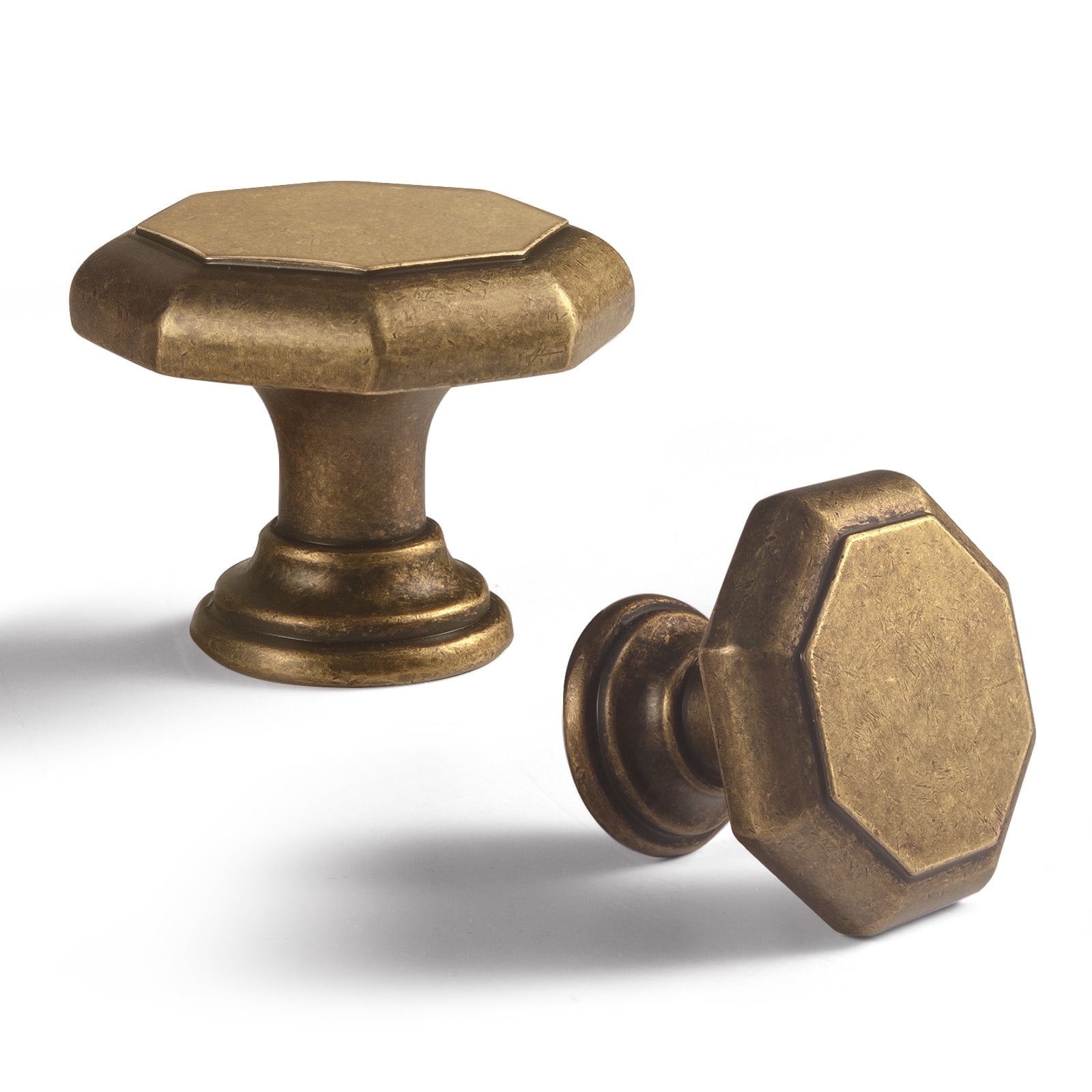 Goo-Ki 6 Pack Single Hole Center Affordable Luxury Vintage Drawer Knobs Hardware for Kitchen