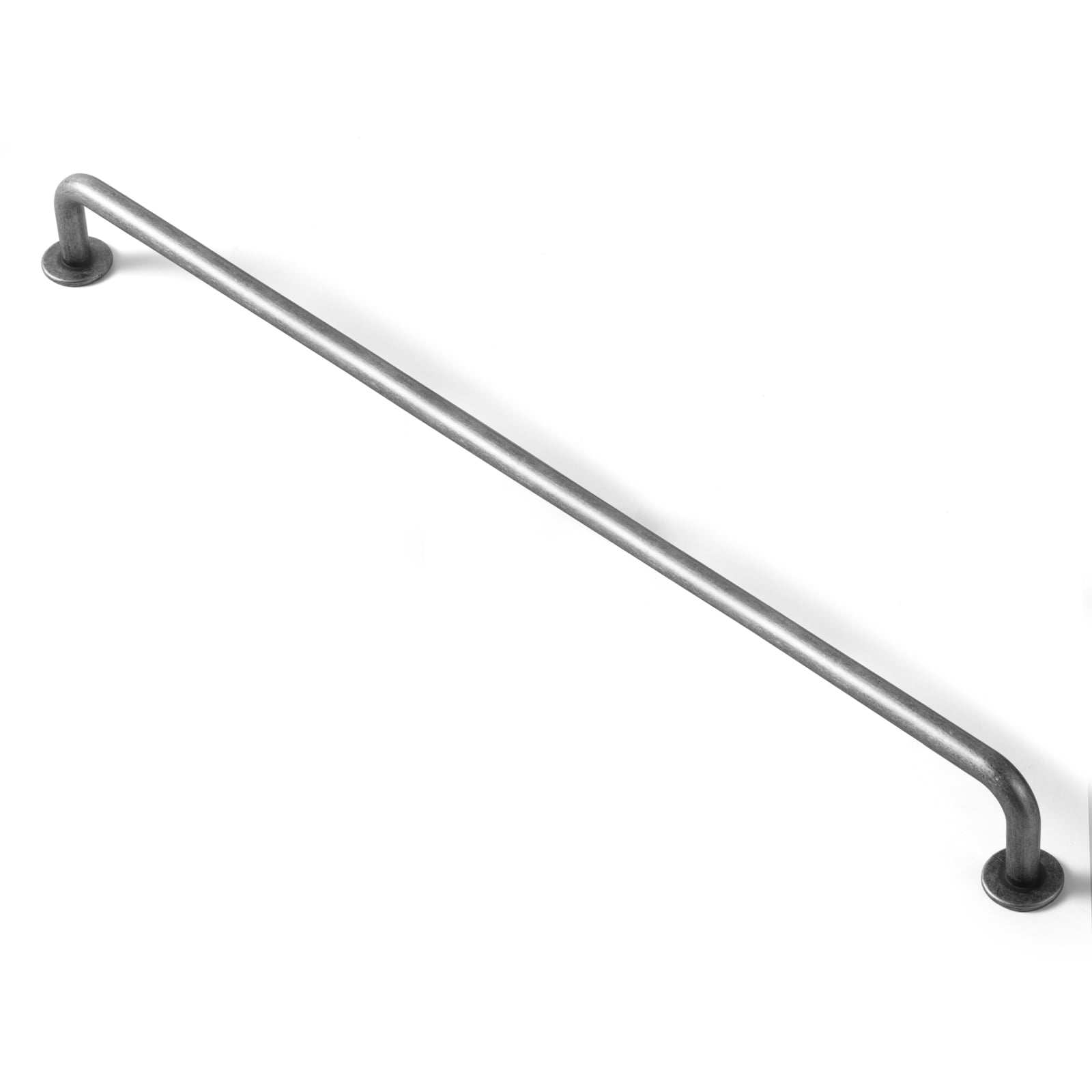 Goo-Ki 6 Pack Weathered Nickel Contemporary Cabinet Hardware Handle Pull 12.5"Hole Center(320mm) Hole Centers
