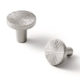 thumbnail image 1 of Goo-Ki 6Pack 1.1"(28 mm) Dia Luxurious & Sturdy Zinc Alloy Cabinet Knobs,Sation Nickel Drawer Knobs for Kitchen,Drawer,Cupboard & Wardrobe, 1 of 8