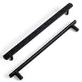 thumbnail image 1 of Goo-Ki 7.6''(192 mm) Hole Centers Luxurious & Sturdy Zinc Alloy Cabinet Handls,Matte Black Cabinet Pulls for Kitchen,Drawer,Cupboard & Wardrobe,6 Pack, 1 of 7