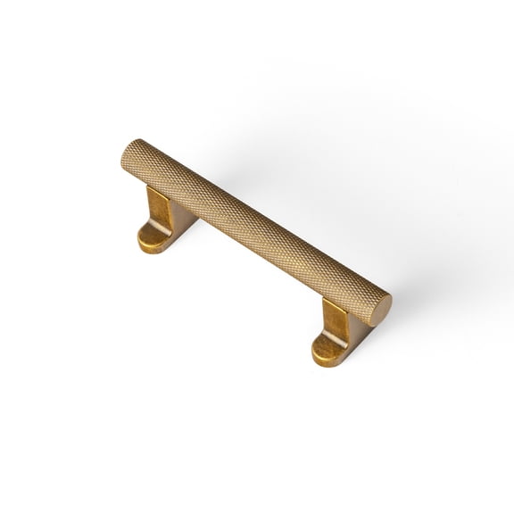 Goo-Ki Antique Brass Cabinet Handles,3''(76mm) Hole Center Cabinet Pulls for Drawer,Dresser,Cupboard Wardrobe Cabinet,6 Pack