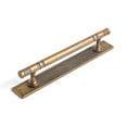 thumbnail image 1 of Goo-Ki Antique Brass Cabinet Pulls with Backplate, Zinc Alloy 5''(128mm) Hole Centers Cabinet Drawer Handles for Dresser,Wardrobe,Cupboard,Cabinet Hardware, 2 Pack, 1 of 11