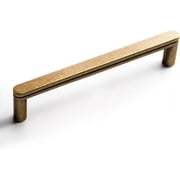 Goo-Ki 5 Inches Center to Center Antique Brass Kitchen Cabinet Pulls, Vintage Drawer Handles Closet Classic Retro Kitchen Hardware for Bedroom6 Pack