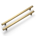 thumbnail image 1 of Goo-Ki Brushed Bronze Drawer Handles 7.6 in (192mm) Hole Centers Straight Cabinet Pull,6-Pack Solid Cabinet Handles for Kitchen Cabinets and Dresser Drawers, 1 of 8