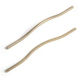 thumbnail image 1 of Goo-Ki Double Hole Centers (11.3''/12.6'') Champagne Bronze Cabinet Pulls, Zinc Alloy Cabinet Handles for Drawer Cupboard Wardrobe, 6 Pack, 1 of 7